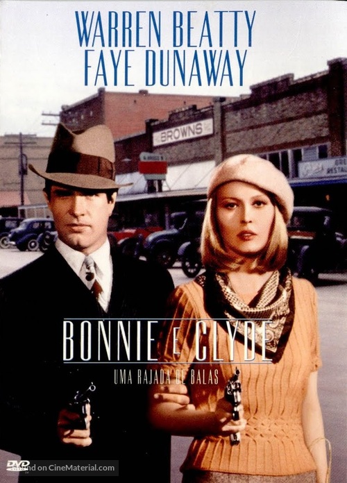 Bonnie and Clyde - Brazilian Movie Cover