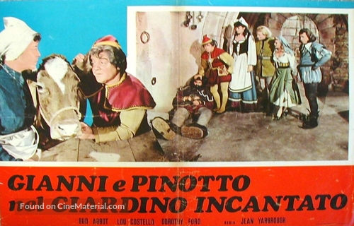 Jack and the Beanstalk - Italian poster