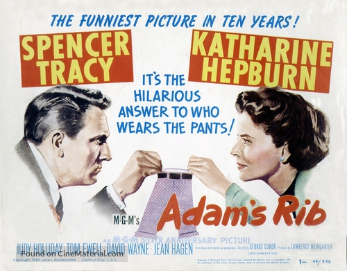 Adam&#039;s Rib - Movie Poster