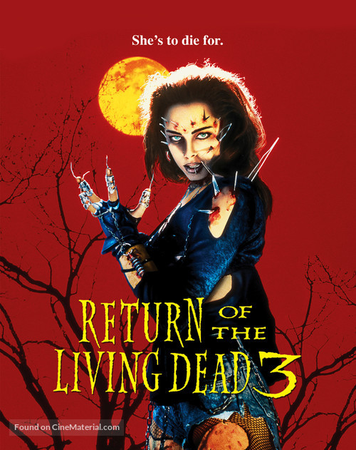 Return of the Living Dead III - Blu-Ray movie cover