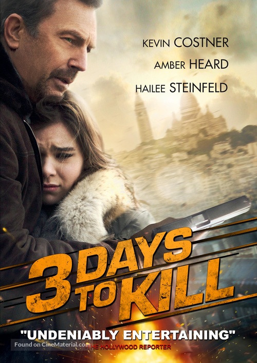 3 Days to Kill - DVD movie cover