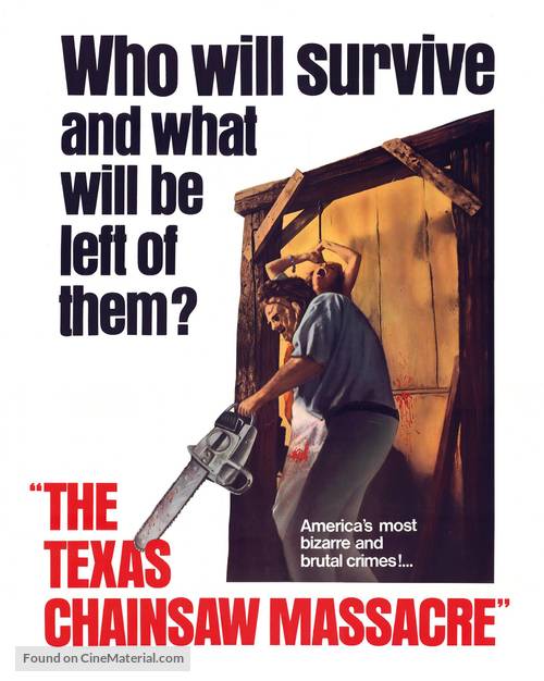 The Texas Chain Saw Massacre - Movie Cover