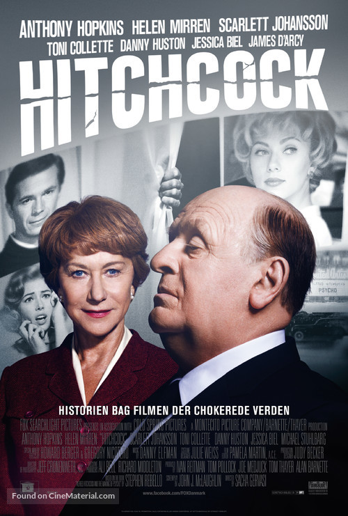 Hitchcock - Danish Movie Poster
