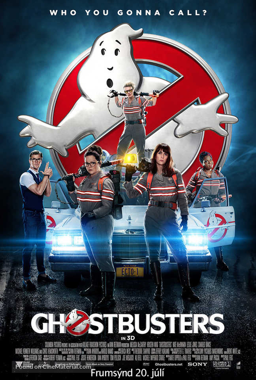 Ghostbusters - Icelandic Movie Poster