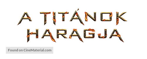 Wrath of the Titans - Hungarian Logo