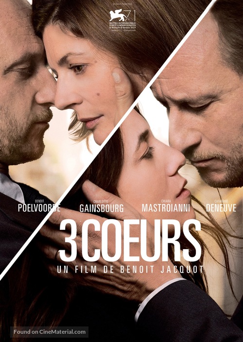 3 coeurs - French DVD movie cover