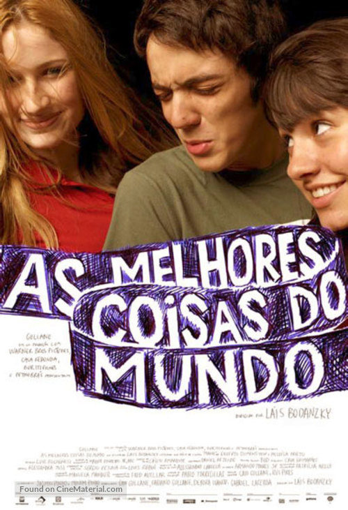 As Melhores Coisas do Mundo - Brazilian Movie Poster