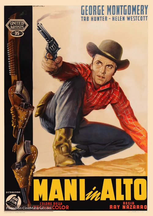 Gun Belt - Italian Movie Poster
