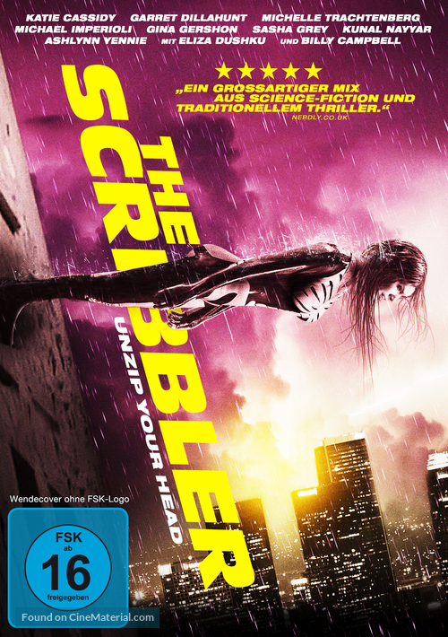 The Scribbler - German DVD movie cover