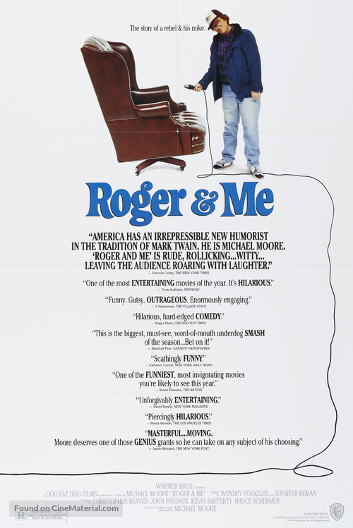 Roger &amp; Me - Movie Poster