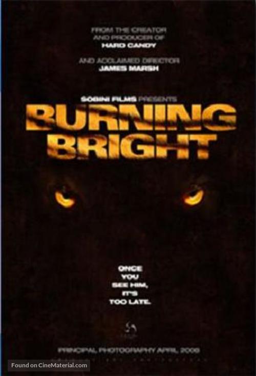 Burning Bright - Movie Cover