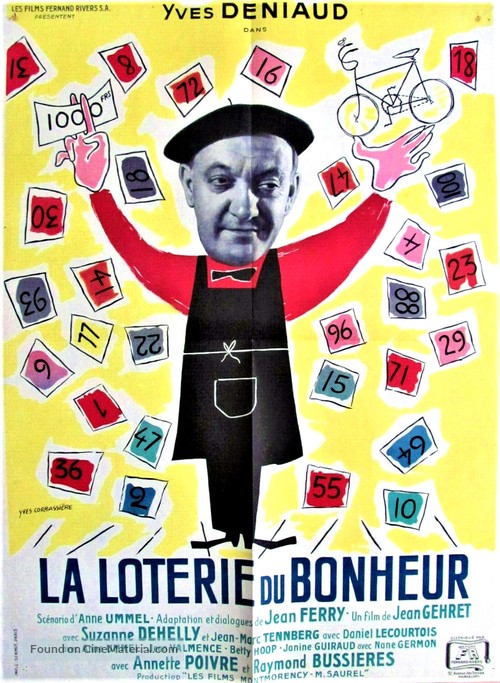 La loterie du bonheur - French Movie Poster