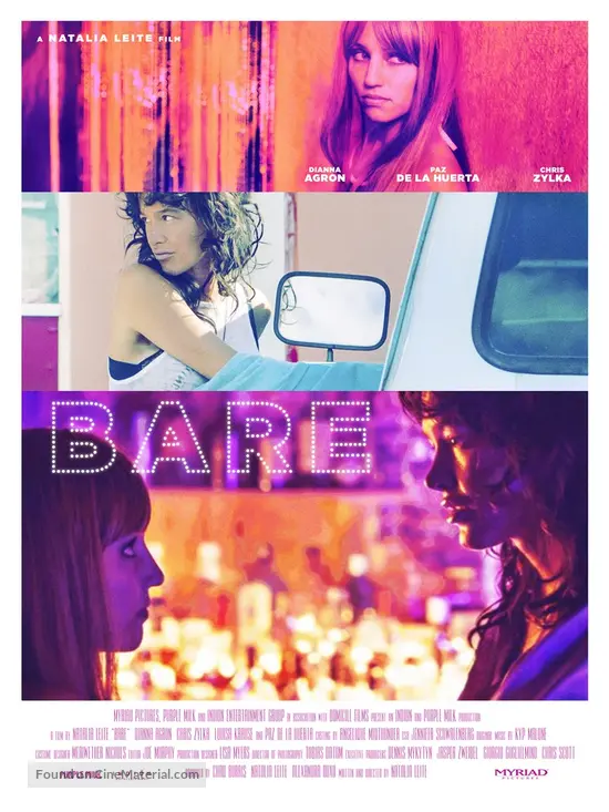 Bare (2015) movie poster