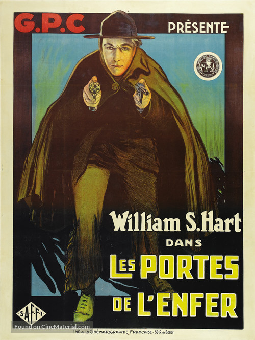 Hell&#039;s Hinges - French Movie Poster