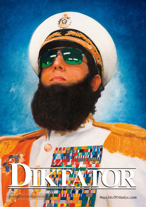The Dictator - Czech Movie Poster