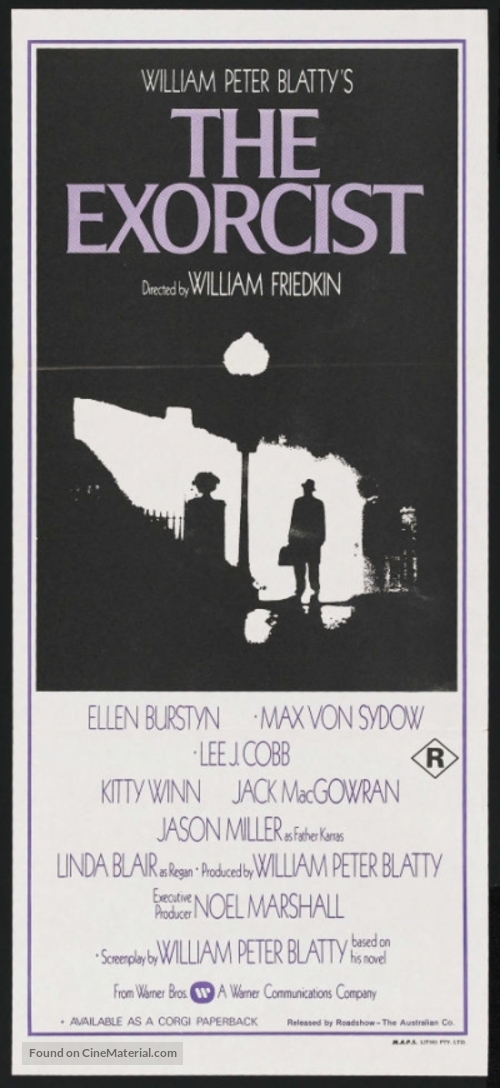 The Exorcist - Australian Movie Poster