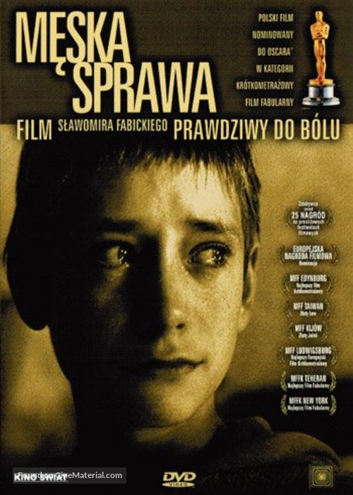 Meska sprawa - DVD movie cover