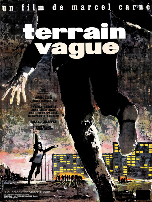 Terrain vague - French Movie Poster