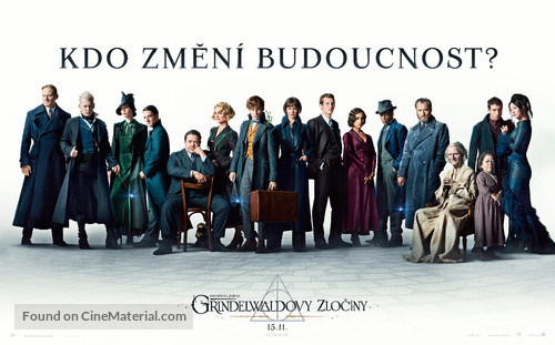 Fantastic Beasts: The Crimes of Grindelwald - Czech Movie Poster