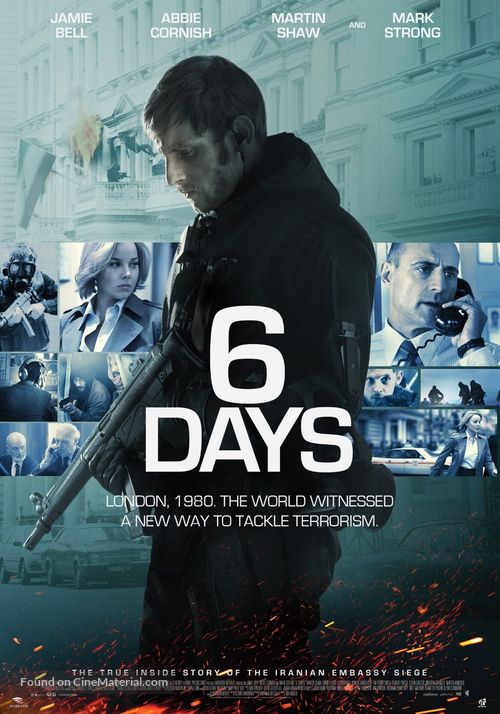 6 Days - Lebanese Movie Poster