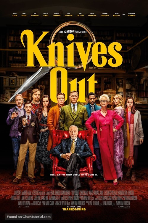 Knives Out - Movie Poster