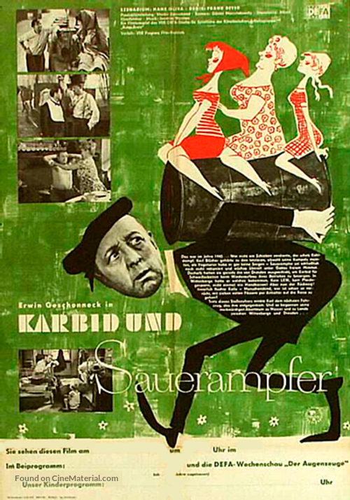 Karbid und Sauerampfer - German Movie Poster