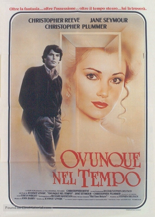 Somewhere in Time - Italian Theatrical movie poster