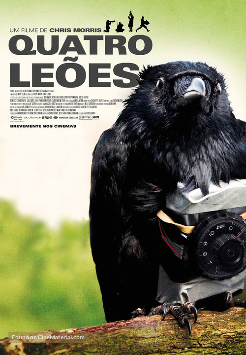 Four Lions - Portuguese Movie Poster