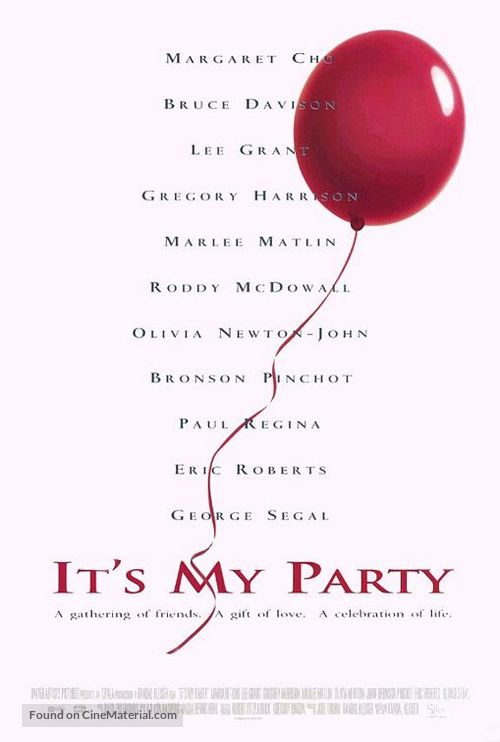 It&#039;s My Party - Movie Poster