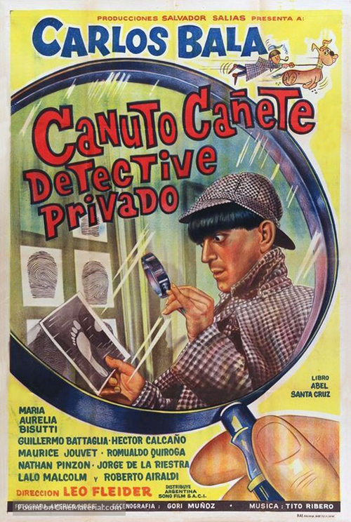 Canuto Ca&ntilde;ete, detective privado - Argentinian Movie Poster