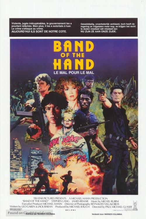 Band of the Hand - Belgian Movie Poster