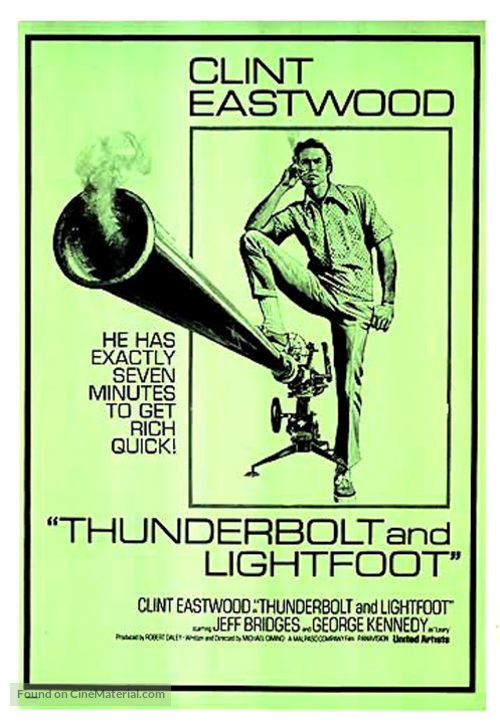 Thunderbolt And Lightfoot - South African Movie Poster