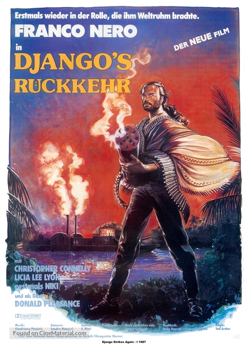 Django 2: il grande ritorno - German Movie Poster
