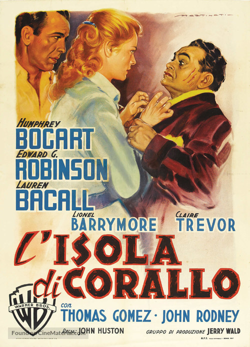 Key Largo - Italian Movie Poster