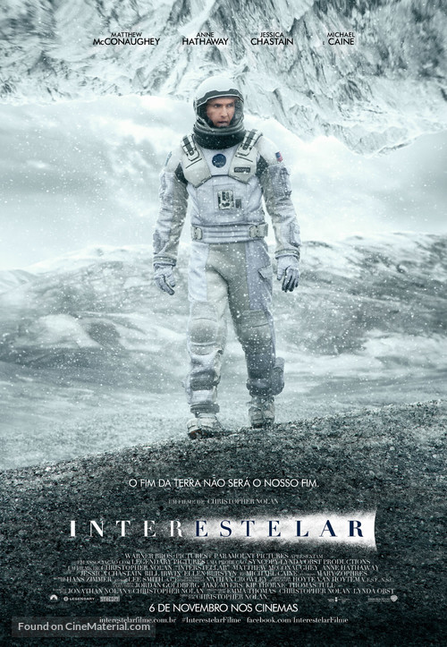 Interstellar - Brazilian Movie Poster