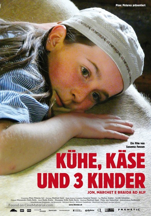 K&uuml;he, K&auml;se und drei Kinder - Swiss Movie Poster