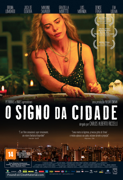 Signo da Cidade, O - Brazilian Movie Poster