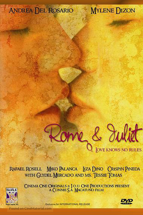 Rome &amp; Juliet - Philippine DVD movie cover