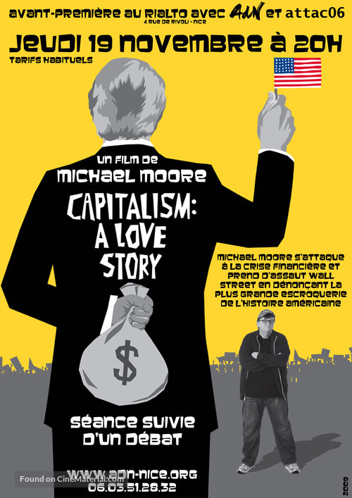 Capitalism: A Love Story - French Movie Poster