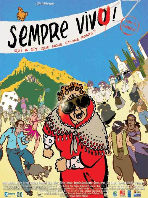 Sempre vivu! - French poster