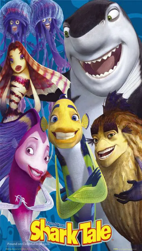Shark Tale 2004 Movie Poster shark-tale-2004-movie-poster