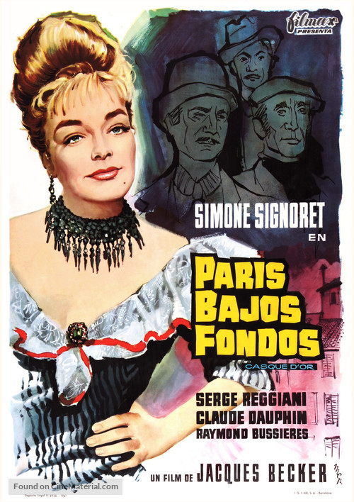 Casque d&#039;or - Spanish Movie Poster