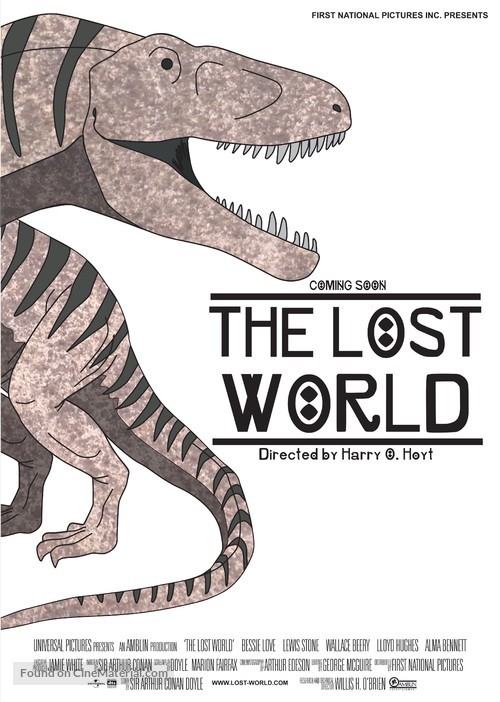 The Lost World - Re-release movie poster