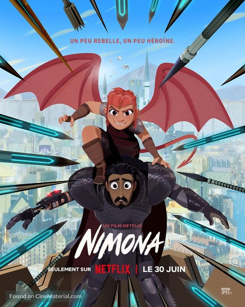 Nimona - French Movie Poster