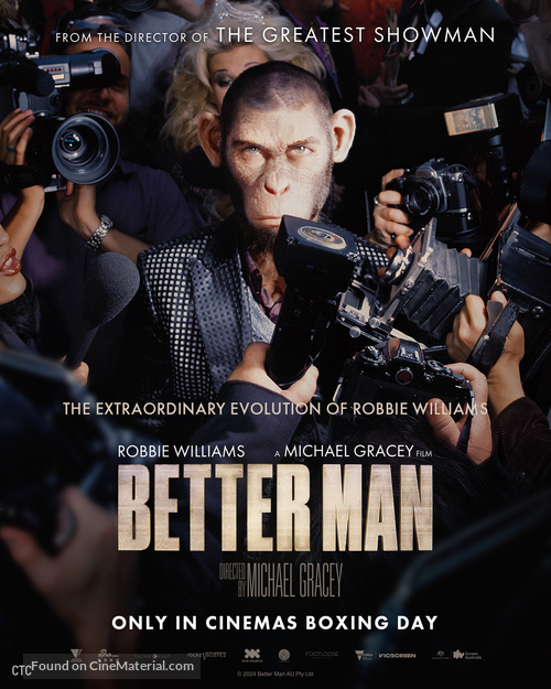 Better Man - New Zealand Movie Poster