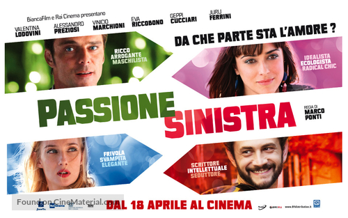 Passione Sinistra - Italian Movie Poster