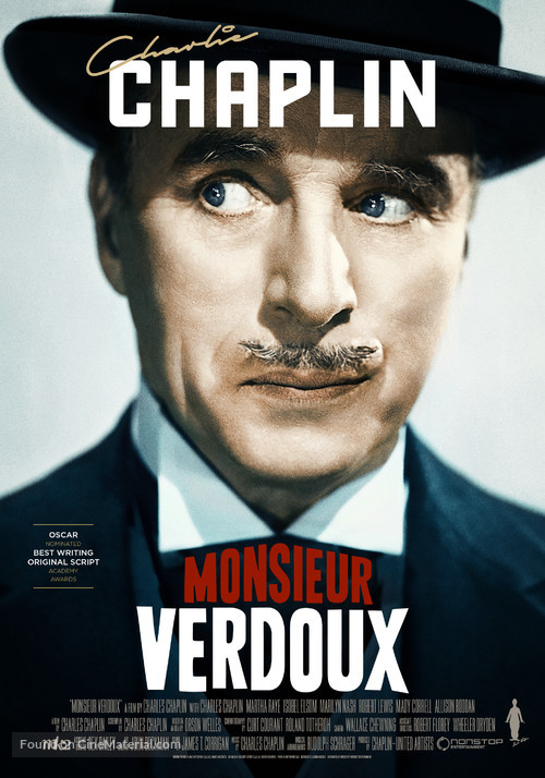 Monsieur Verdoux - Swedish Movie Poster