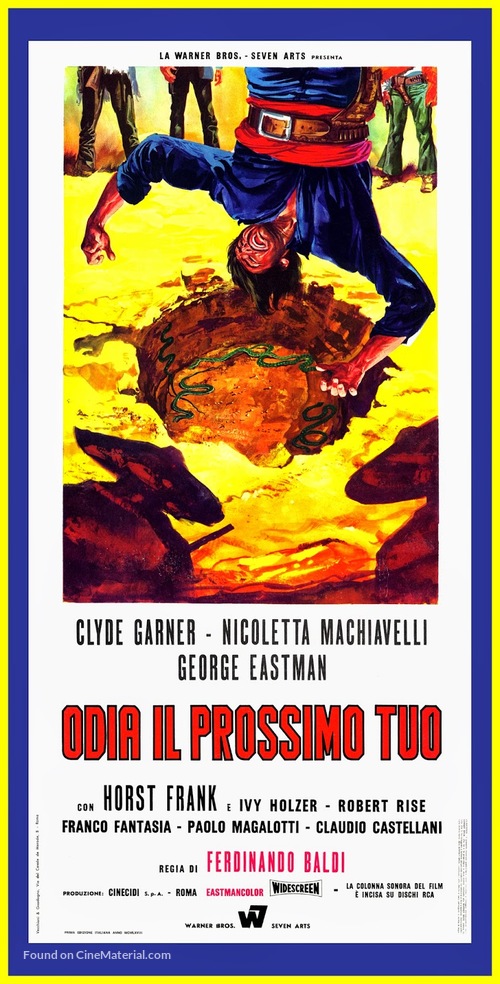 Odia il prossimo tuo - Italian Movie Poster