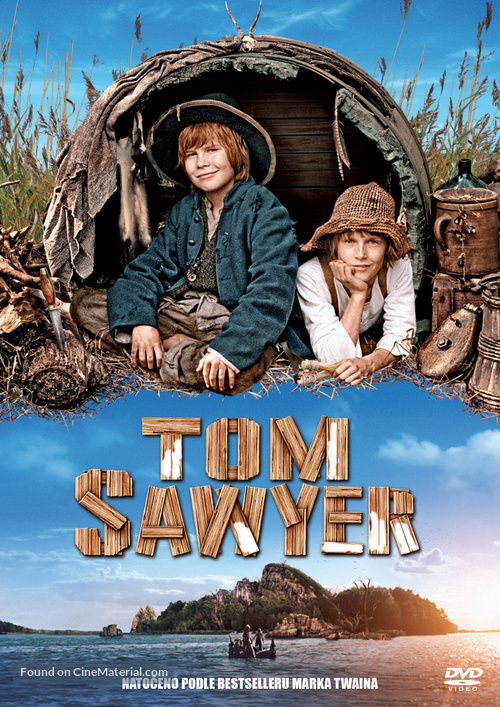 Tom Sawyer - Czech DVD movie cover