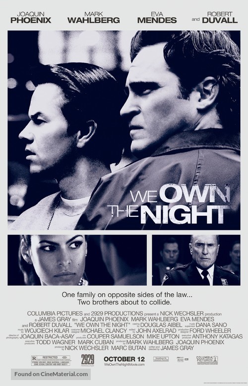 We Own the Night - Movie Poster